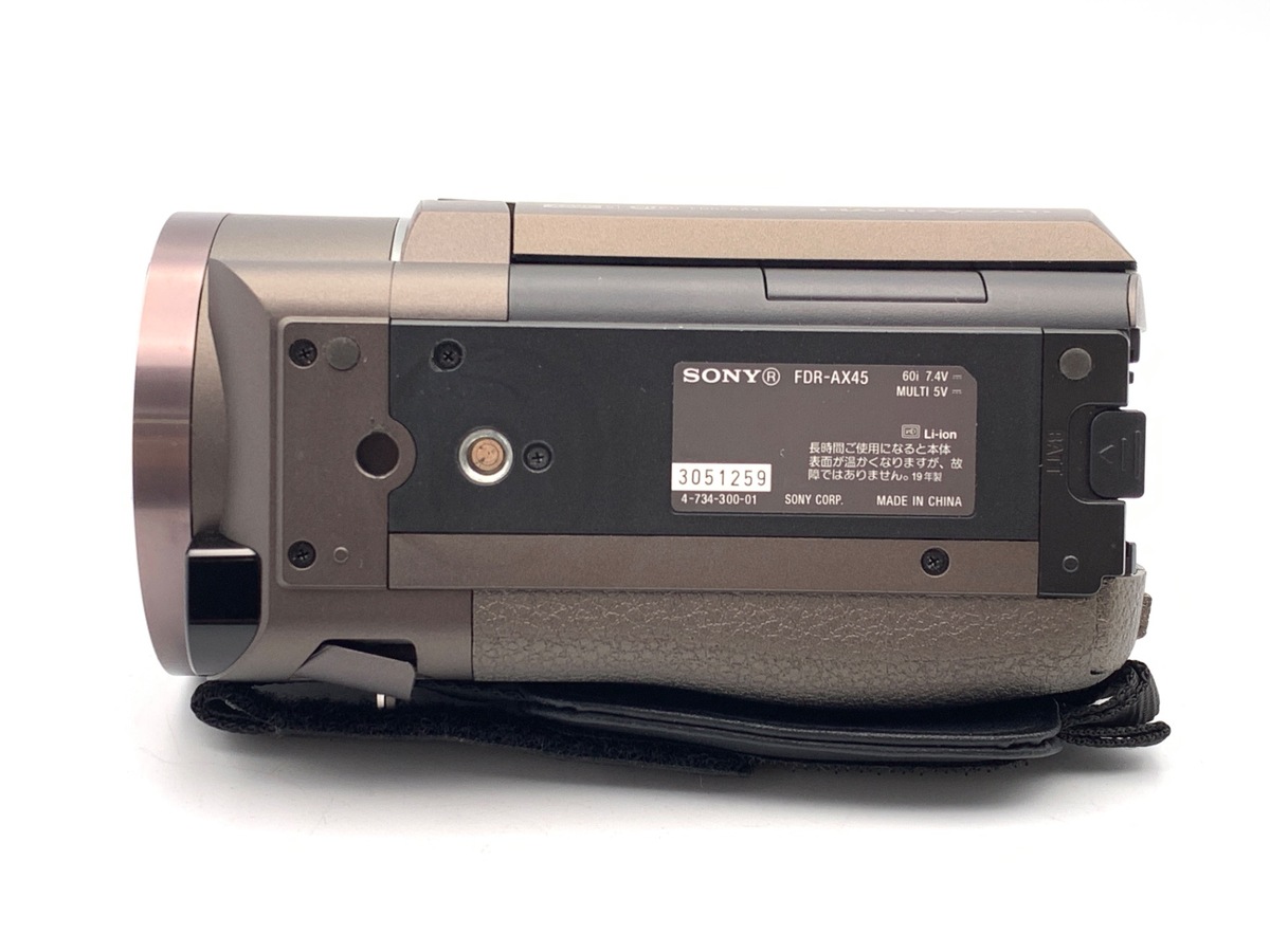 中古】ソニー デジタル4Kビデオカメラレコーダー FDR-AX45 TI ブロンズ