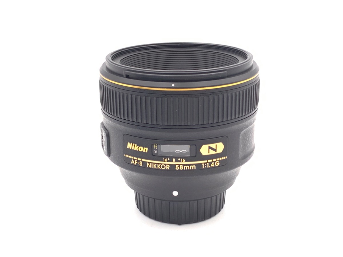単焦点レンズ AF-S NIKKOR 58mm f/1.4G Amazon.co.jp: Nikon 単焦点レンズ AF-S NIKKOR 58mm f/1.4G F