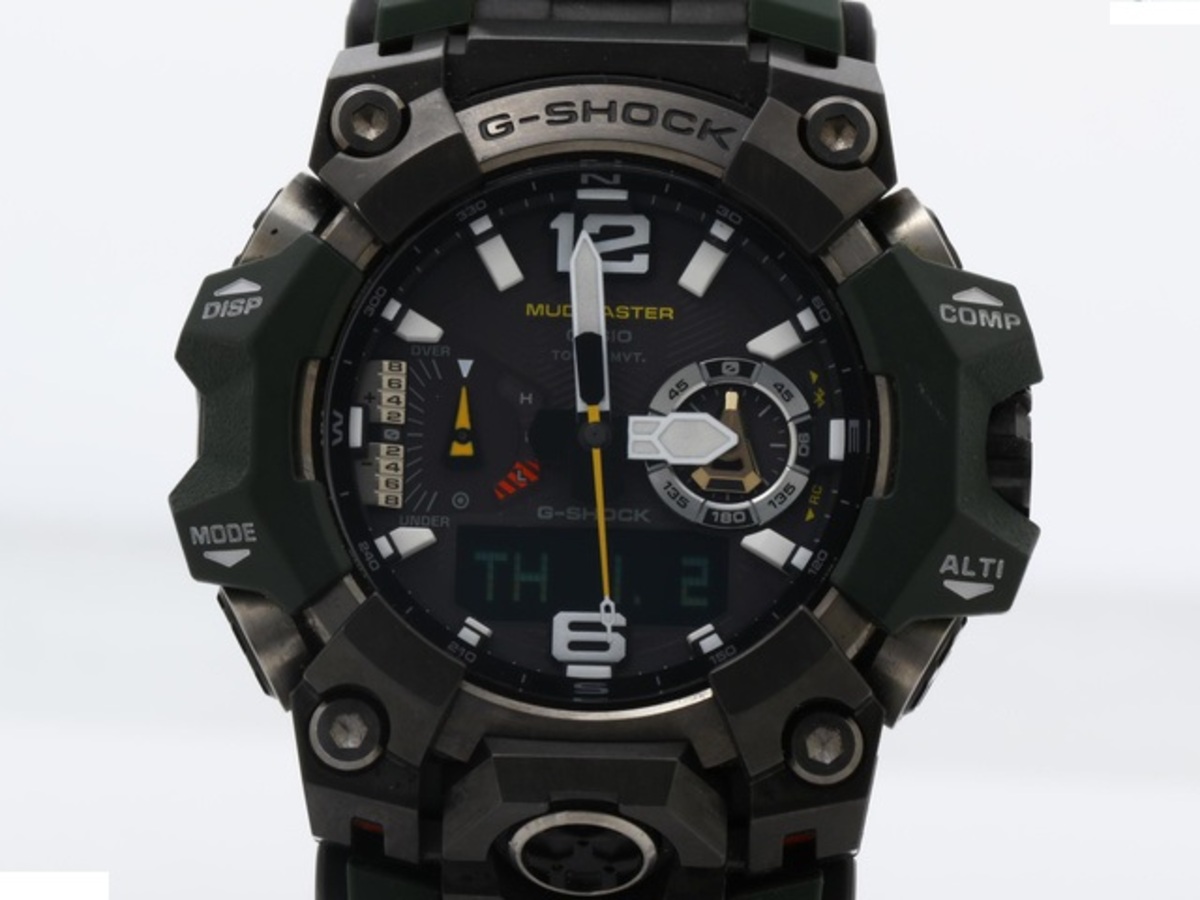 中古：AB(良品)】カシオ G-SHOCK マッドマスター ブラック GWG-B1000 