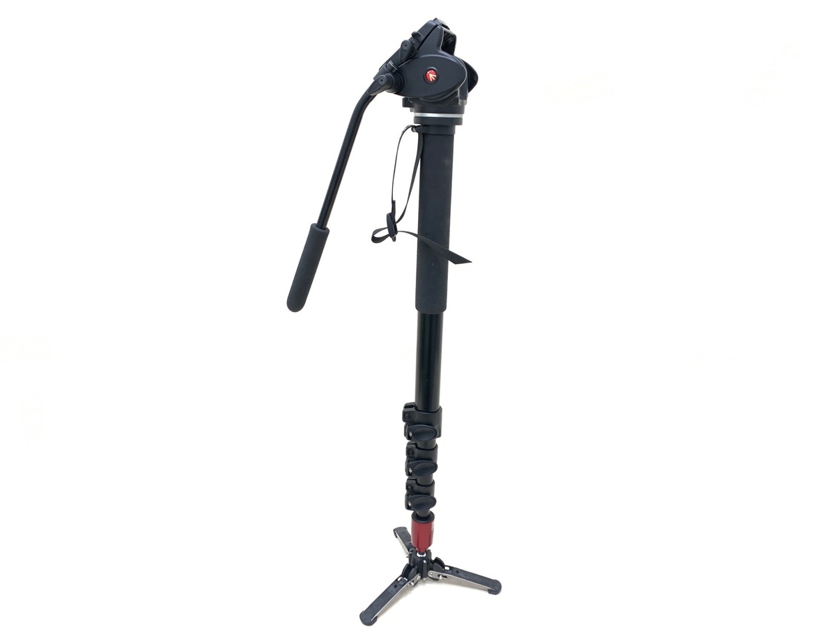 中古】Manfrotto 一脚 フルードビデオ一脚 中古：AB(良品