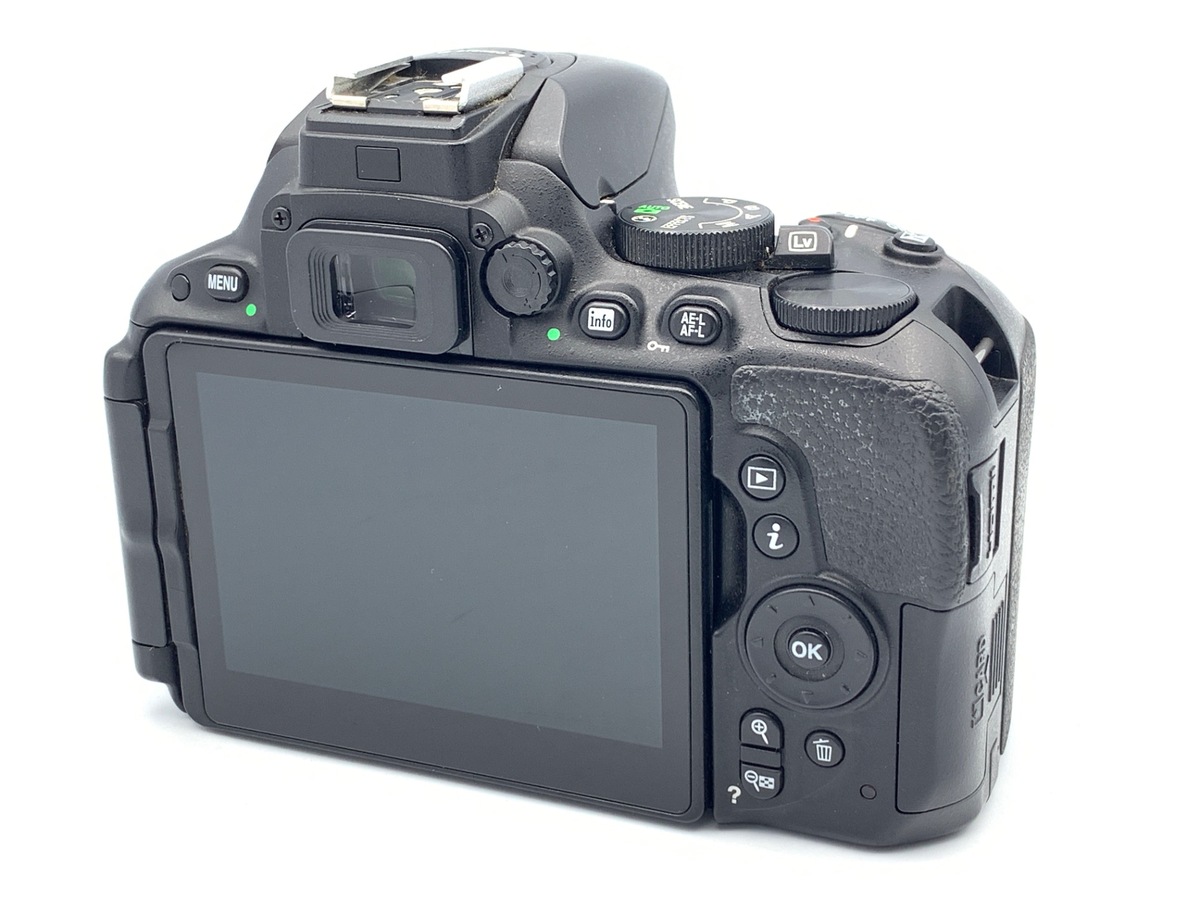 Nikon D5500 ブラックボディ　【中古品】良品 中古】Nikon ニコン D5500 ブラック 18-55 VR II レンズキット
