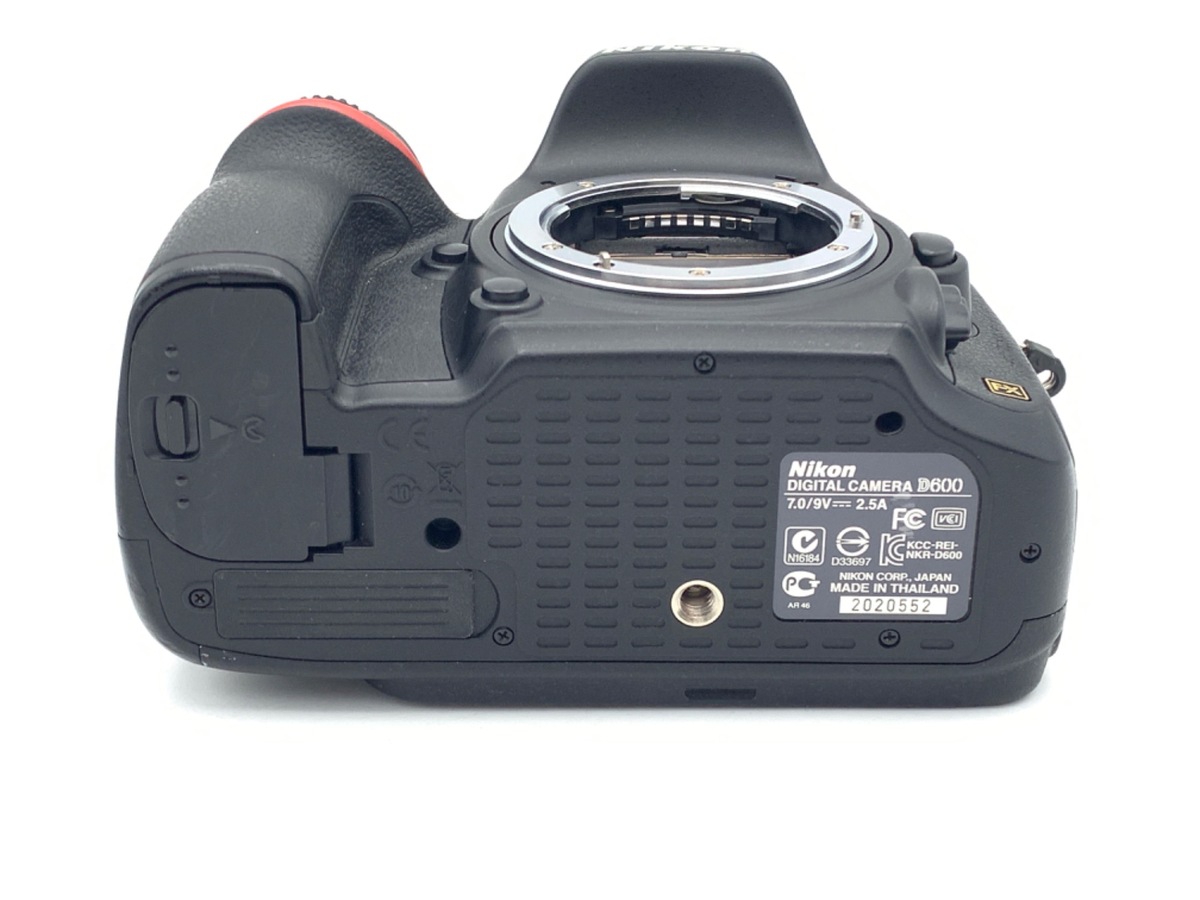 中古：B(並品)】ニコン D600 ボディ | 2447910057171