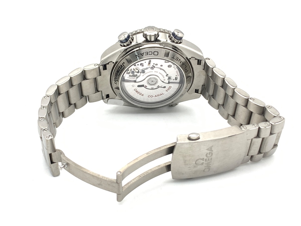 オメガ(OMEGA) シーマスター プラネットオーシャン ブルー 232.90.46.51.03.001 チタン