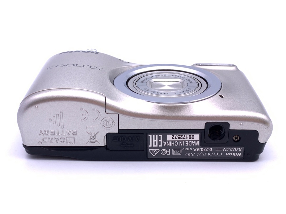 中古：AB(良品)】ニコン COOLPIX A10 シルバー | 2447910063370