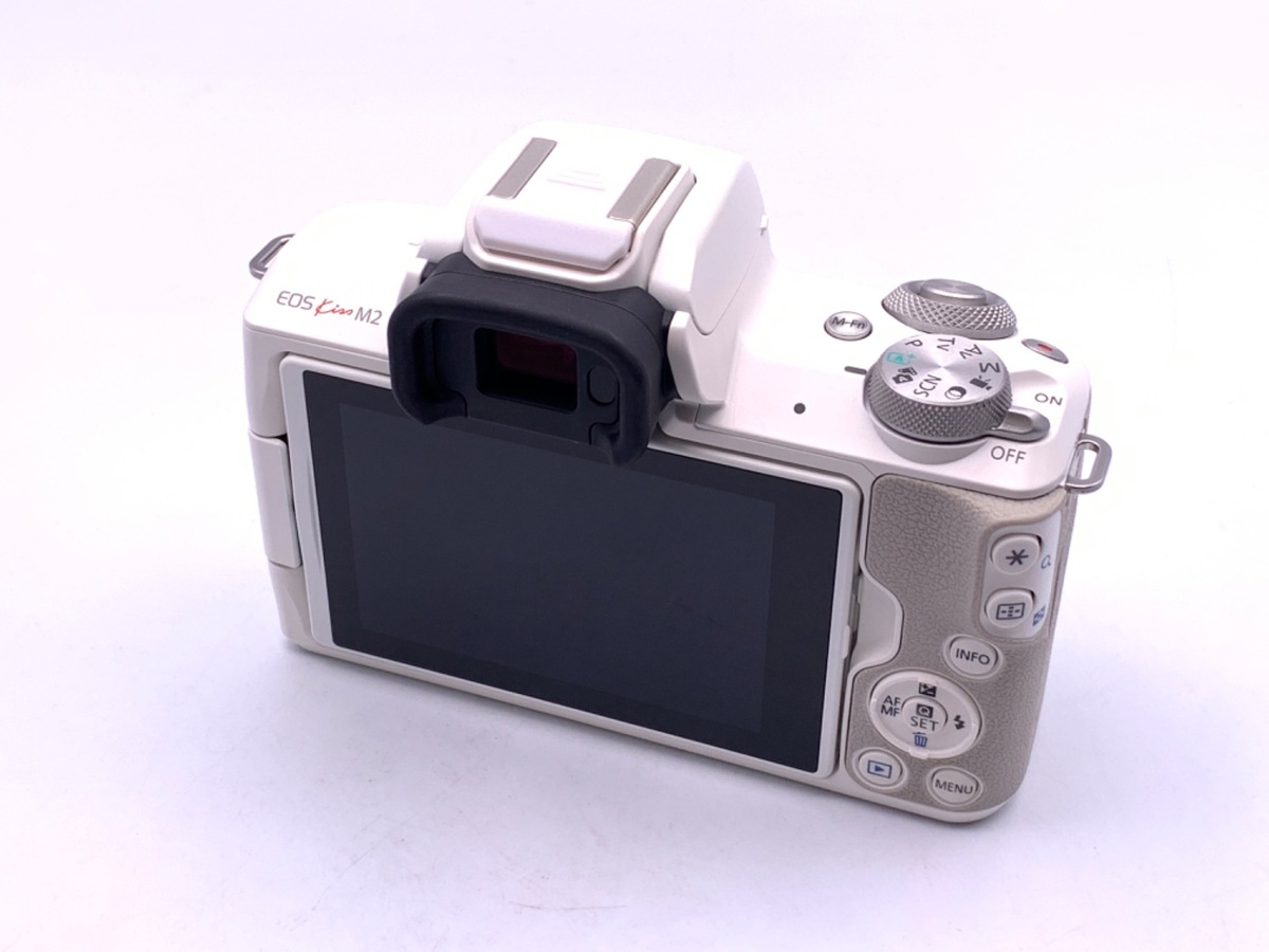 【中古】キヤノン EOS Kiss M2 ボディ ホワイト