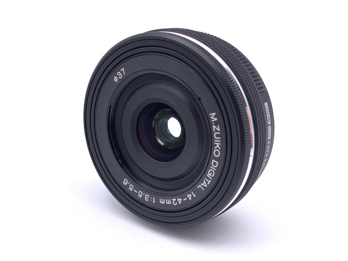 中古】オリンパス M.ZUIKO DIGITAL ED 14-42mm F3.5-5.6 EZ ブラック