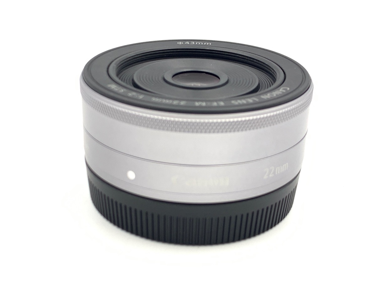 中古：AB(良品)】キヤノン EF-M22mm F2 STM シルバー | 2447910083491