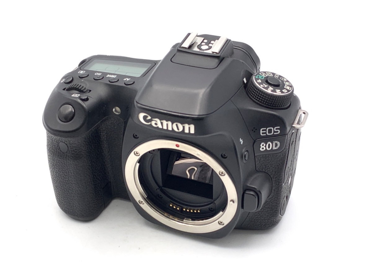 Canon EOS 80D デジタル一眼レフカメラ キヤノンサービス点検済 EOS 80D デジタル一眼レフカメラ [ボディ単体] CANON｜キヤノン 通販
