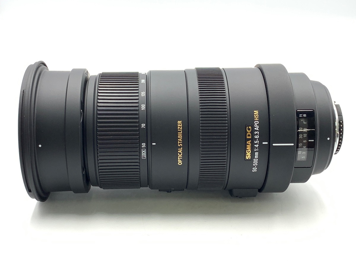 中古】シグマ APO 50-500mm F4.5-6.3 DG OS HSM ニコン用 在庫一覧