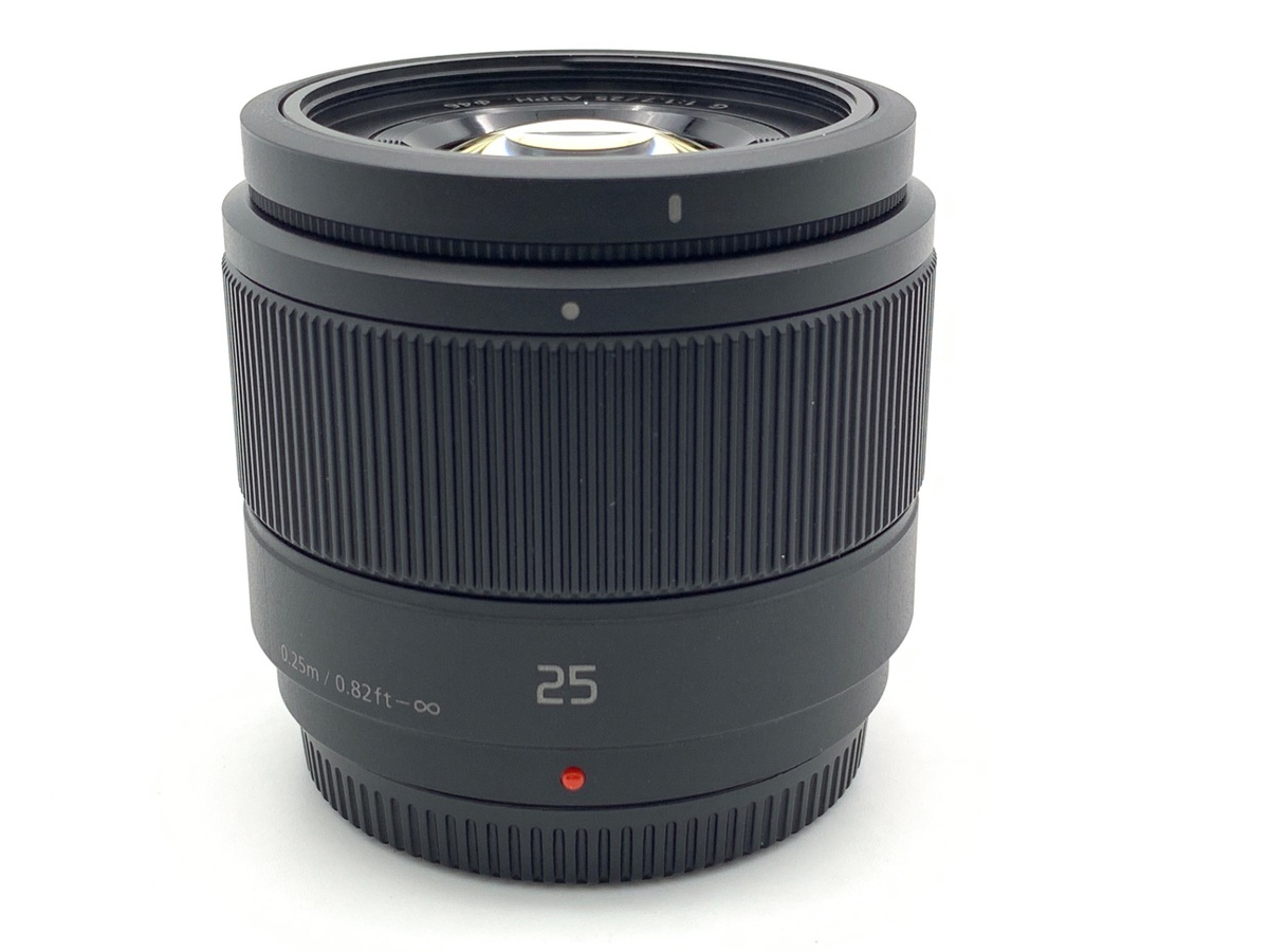 パナソニックLumix G 25mm f1.7ASPH ブラック パナソニック LUMIX G 25mm F1.7 ASPH. [H-H025K] ブラック | 交換レンズ