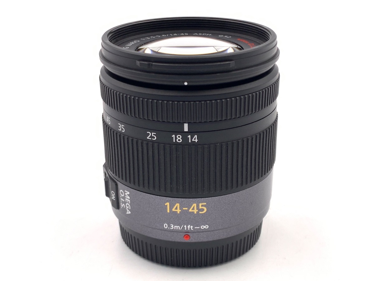 LUMIX G VARIO 14-45mm/F3.5-5.6 ASPH./MEGA O.I.S. H-FS014045 中古