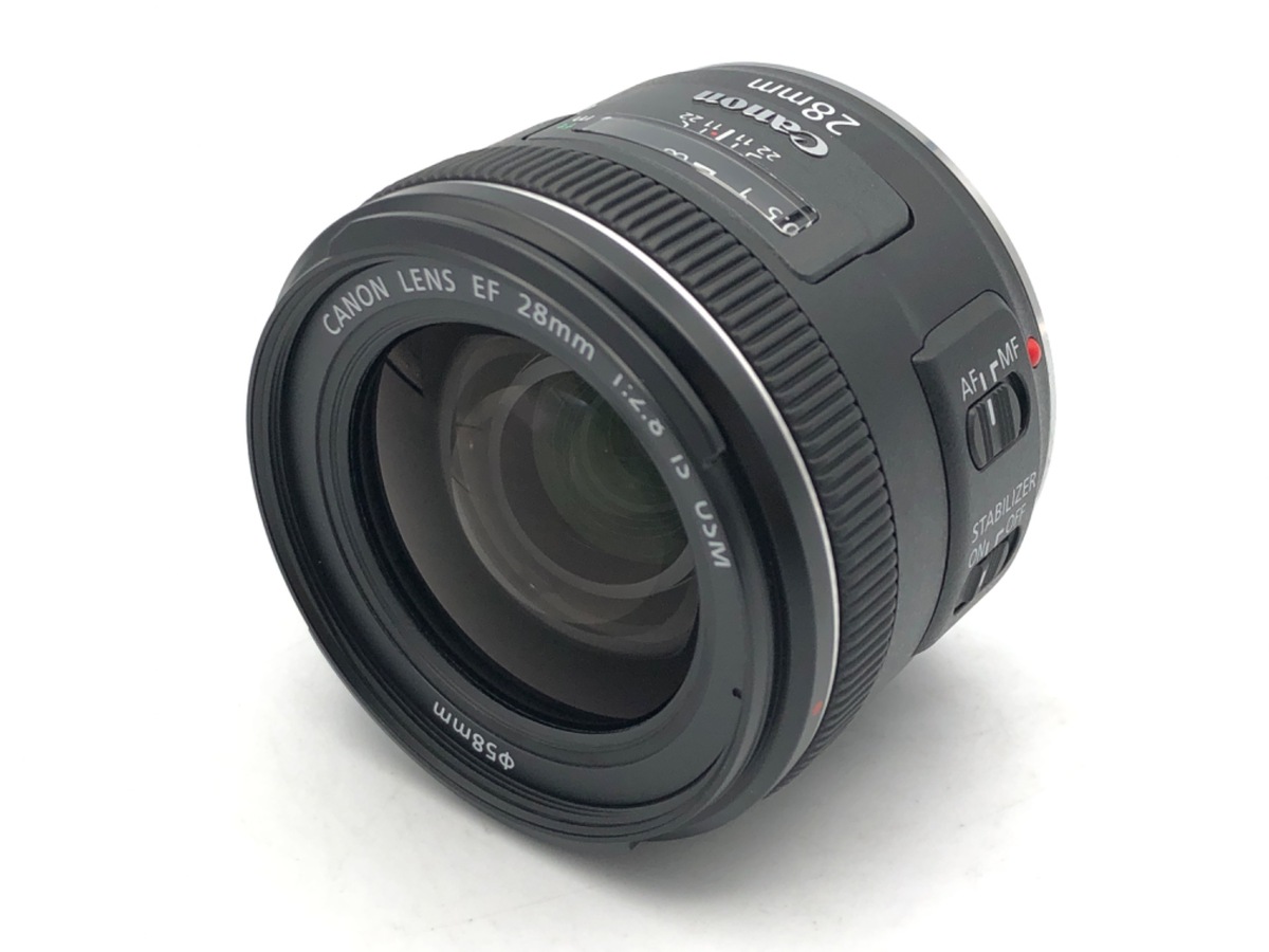 中古】キヤノン EF28mm F2.8 IS USM｜｜カメラのキタムラネットショップ