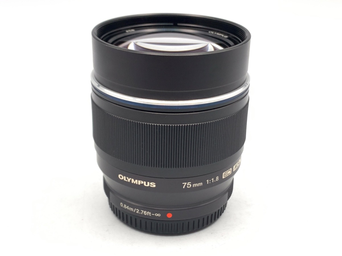 中古】オリンパス M.ZUIKO DIGITAL ED 75mm F1.8 ブラック 在庫一覧