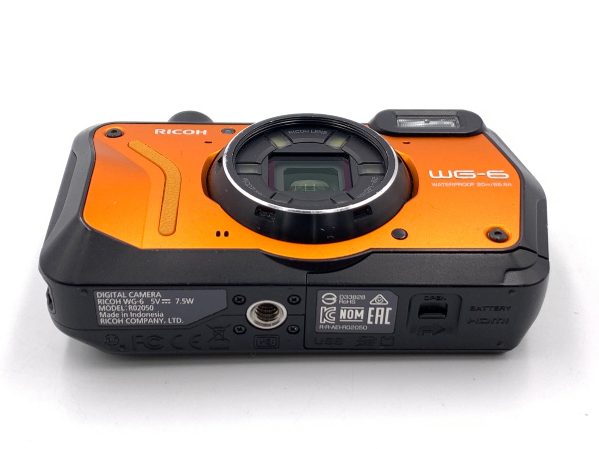 中古】リコー WG-6 オレンジ｜｜カメラのキタムラネットショップ