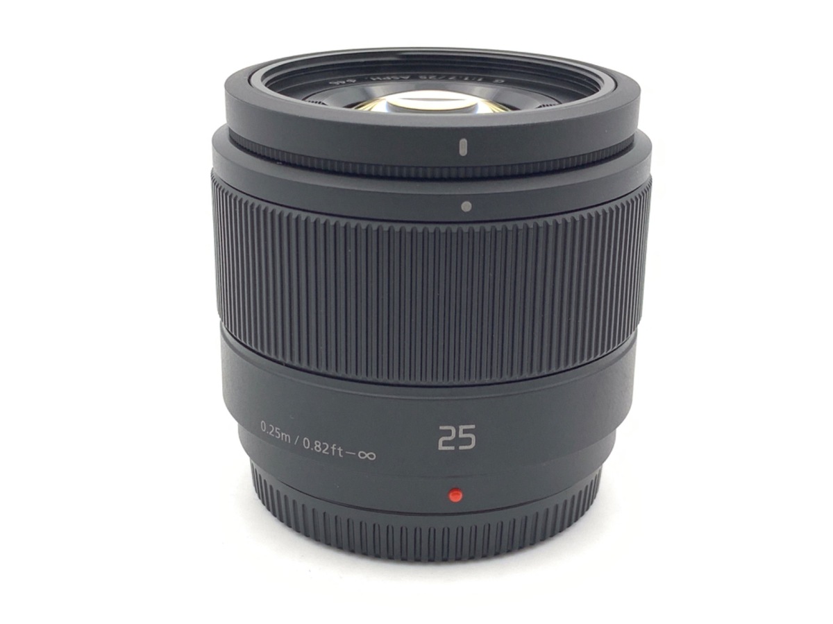 LUMIX G 25mm/F1.7 ASPH. H-H025-K [ブラック] 中古価格比較 - 価格.com