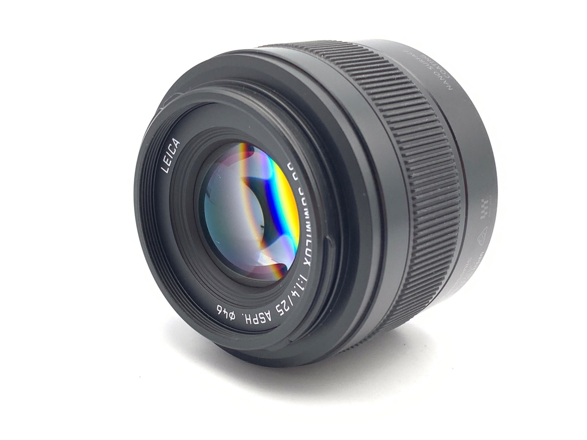 中古】パナソニック LEICA DG SUMMILUX 25mm/F1.4 II ASPH. [H-XA025