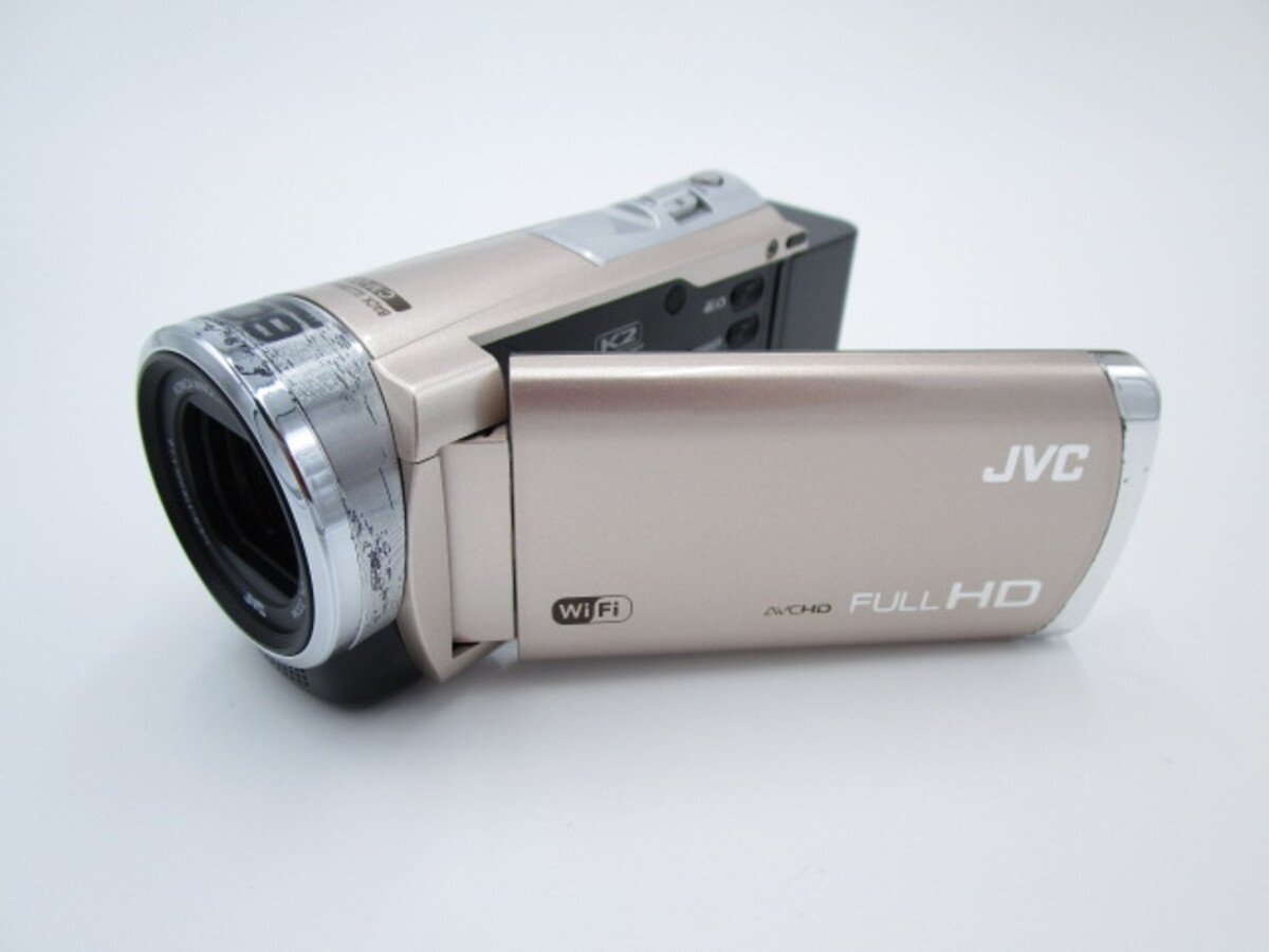中古】JVCKENWOOD JVC ビデオカメラ EVERIO GZ-EX370 内蔵