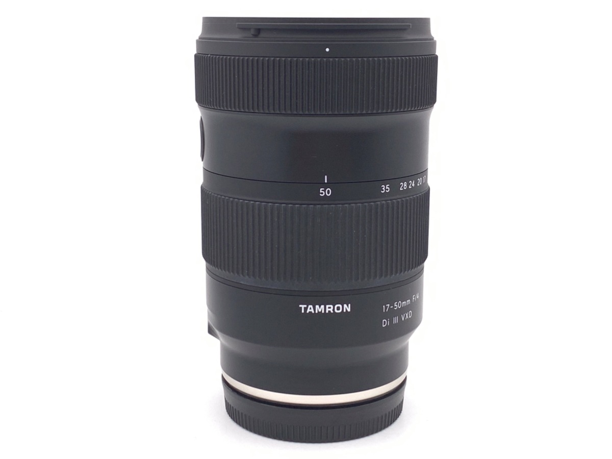 【中古】TAMRON 17-50mm Di III VXD ソニーEマウント用 中古】タムロン 17-50mm F/4 Di III VXD ソニーE用 (Model A068