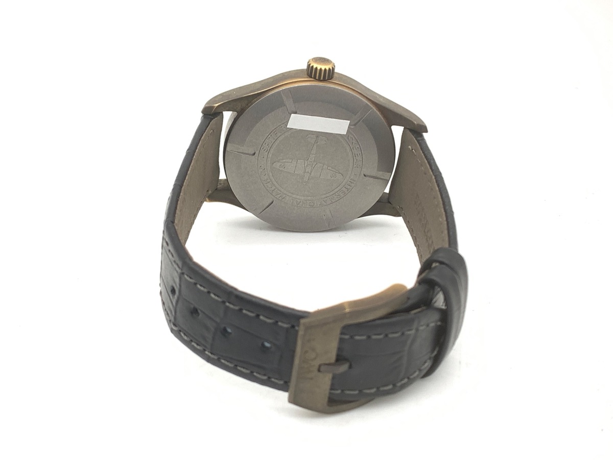 IWC パイロットウォッチ スピットファイア グリーン IW326802 ブロンズ