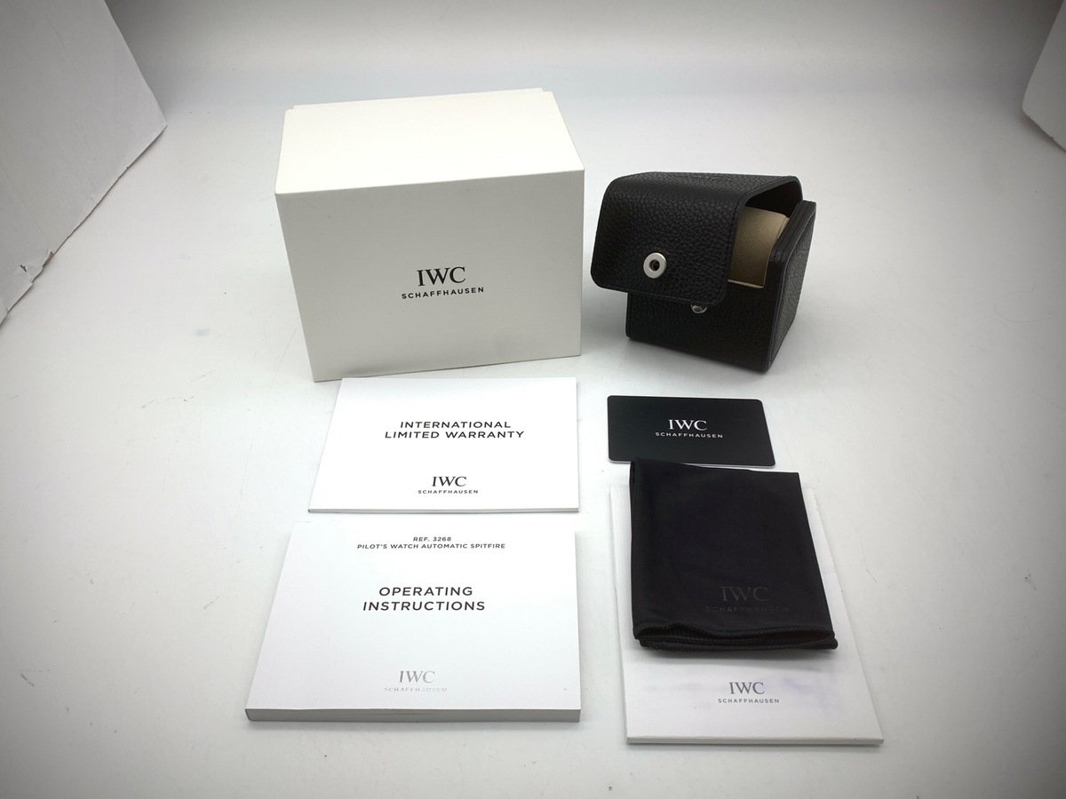 IWC パイロットウォッチ スピットファイア グリーン IW326802 ブロンズ