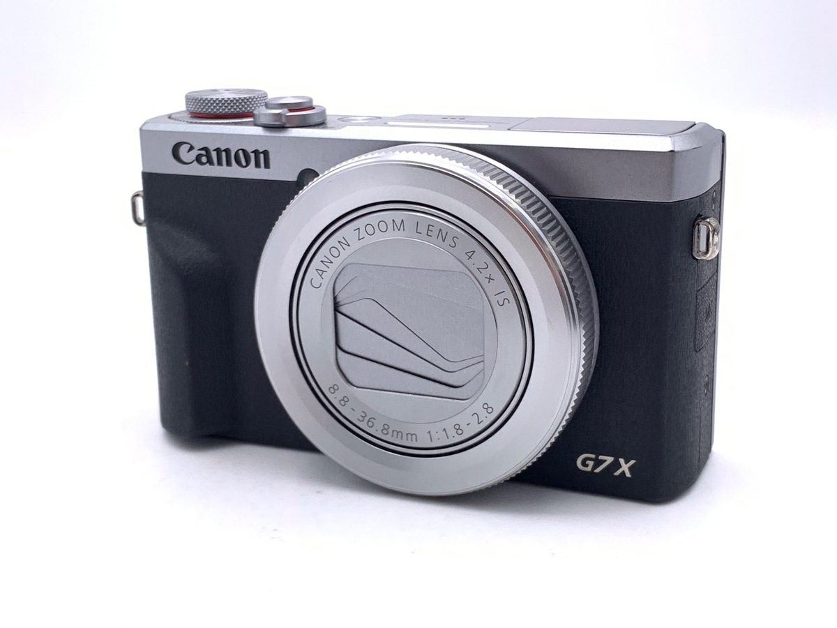 中古：A(美品)】キヤノン PowerShot G7 X Mark III シルバー