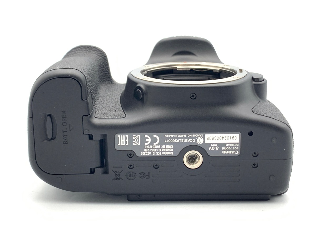 中古：AB(良品)】キヤノン EOS 70D ボディ | 2447940034098