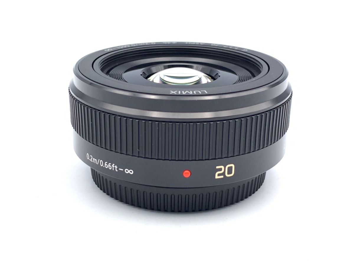 LUMIX G 20mm/F1.7 II ASPH. H-H020A-K [ブラック] 中古価格比較