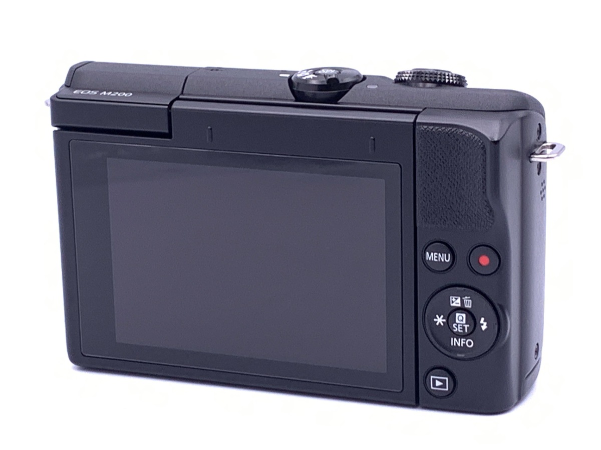 【値下げ中‼️】Canon キヤノン EOS M200ブラック+おまけ付き 中古：B(並品)】キヤノン EOS M200 ボディ ブラック | 2447960026844