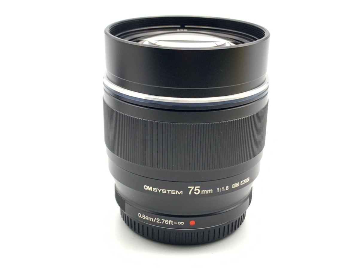 ◆値引き不可◆M.ZUIKO DIGITAL ED 75mm F1.8 ブラック M.ZUIKO DIGITAL ED 75mm F1.8 [ブラック] 中古価格比較 - 価格.com