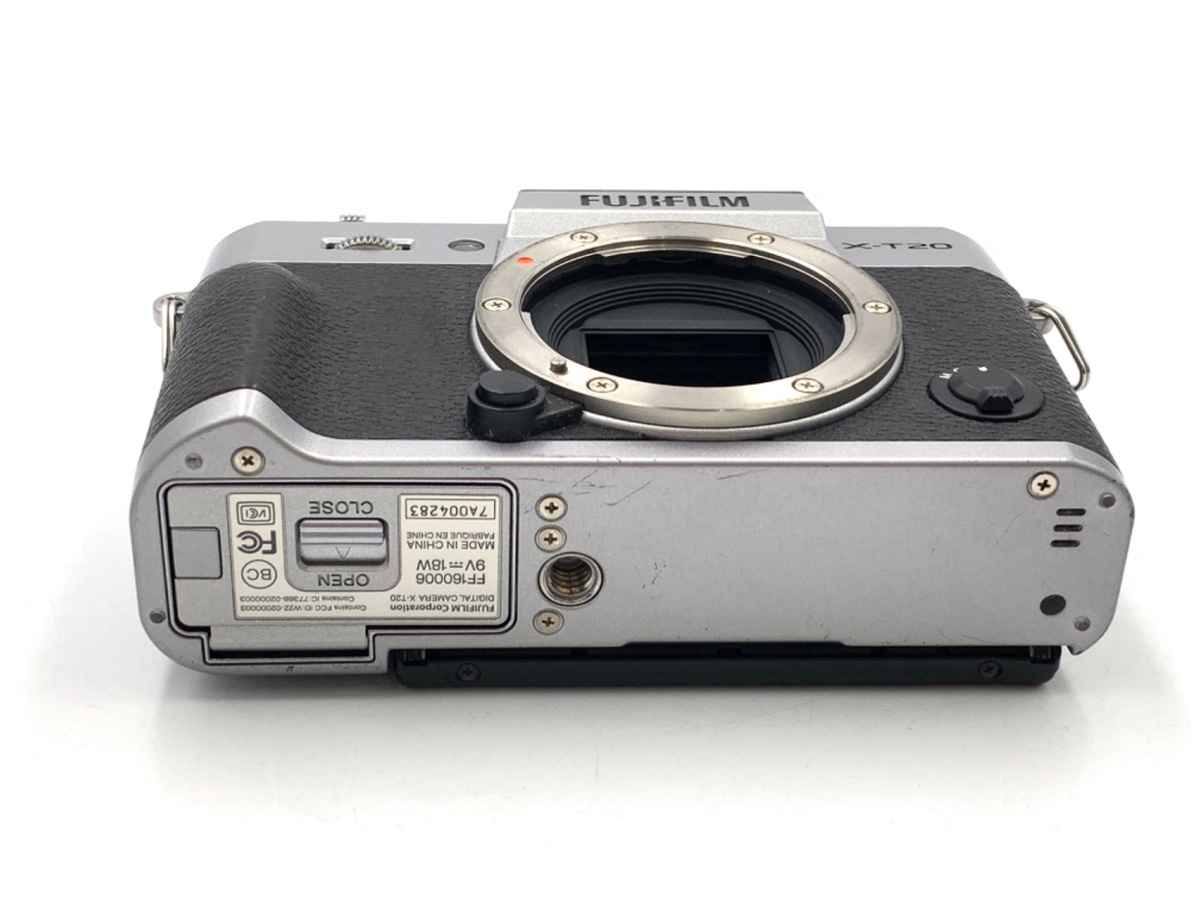 中古：B(並品)】フジフイルム X-T20 ボディ シルバー | 2447960030797