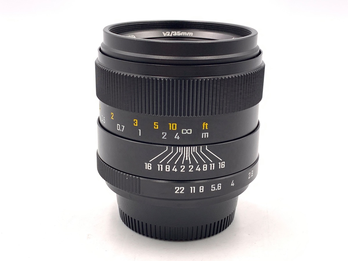 中一光学 CREATOR 35mm F2 ニコンFマウント 美品 中古：A(美品)】中一光学 CREATOR 35mm F2 ニコンF用 ブラック