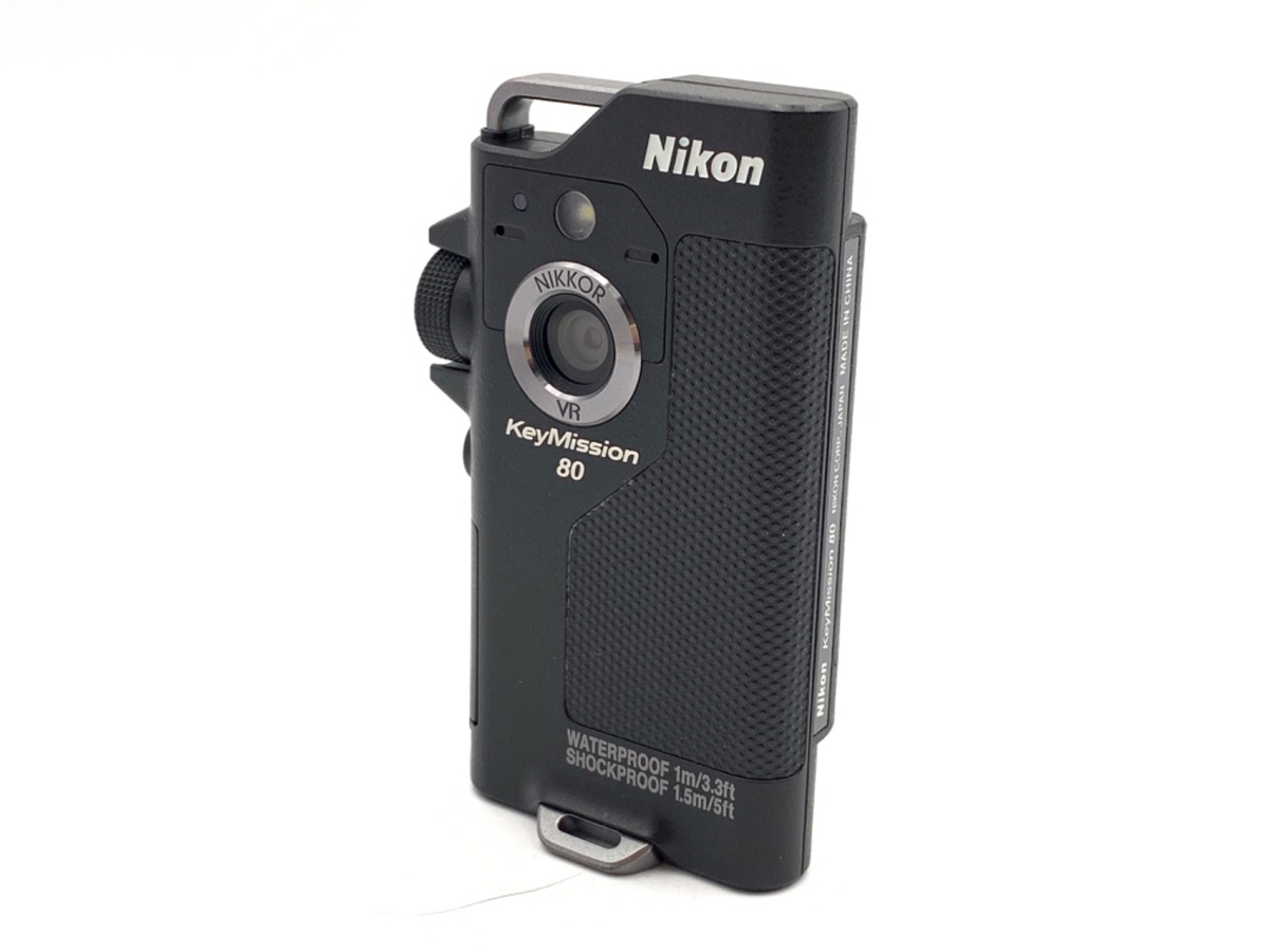 中古：B(並品)】ニコン KeyMission 80 ブラック | 2440120025237