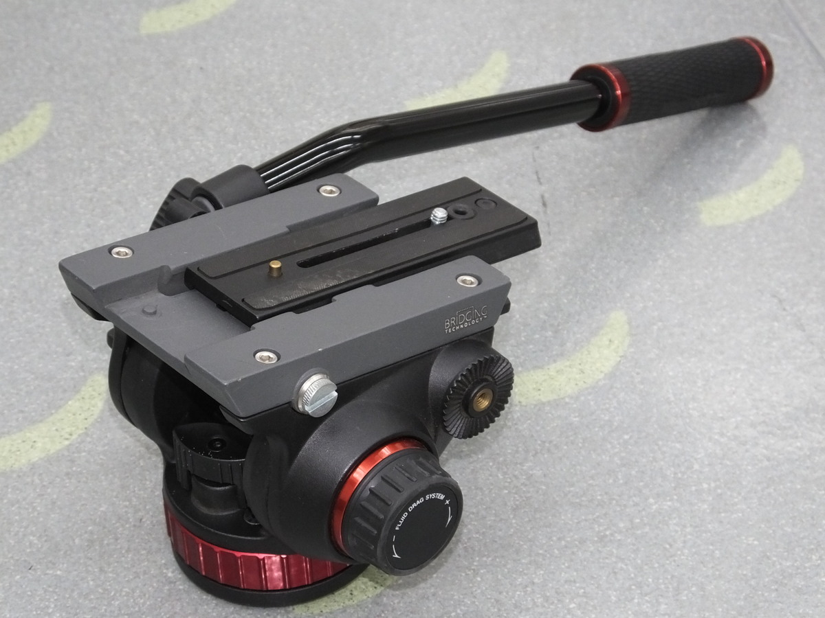 中古】マンフロット MVH502AH プロフルードビデオ雲台 フラットベース