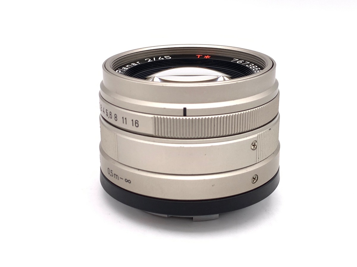 レンズ(単焦点) CONTAX Carl Zeiss Planar T* 45mm f/2 Carl Zeiss Planar T*45mmF2 中古価格比較 - 価格.com