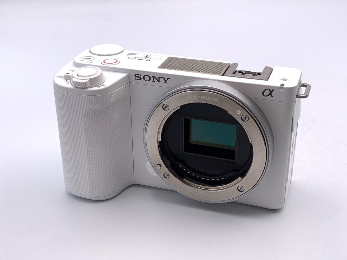 中古】ソニー VLOGCAM ZV-E10 II ボディ ホワイト [ZV-E10M2 W] 在庫