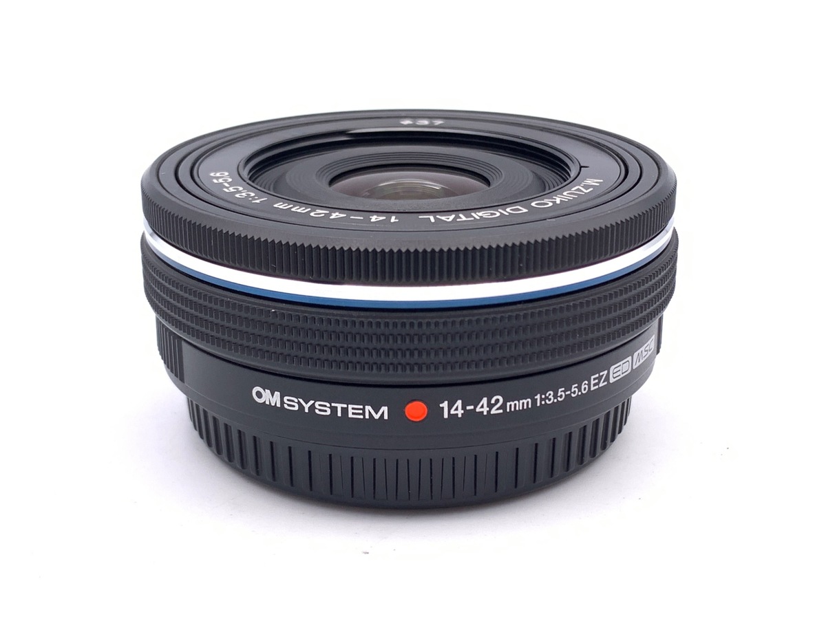 中古：A(美品)】OM SYSTEM M.ZUIKO ED 14-42mm F3.5-5.6 EZ ブラック