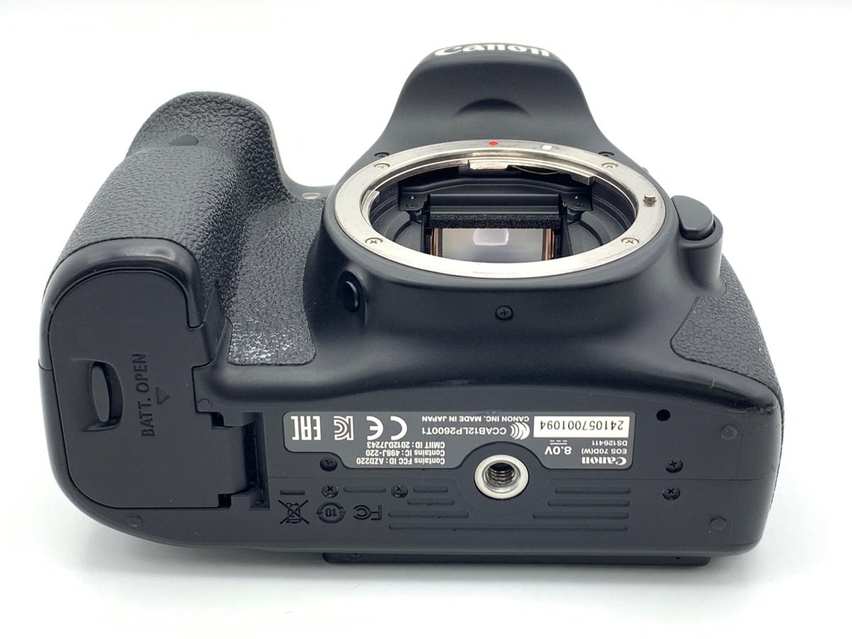 中古】キヤノン EOS 70D ボディ｜｜カメラのキタムラネットショップ