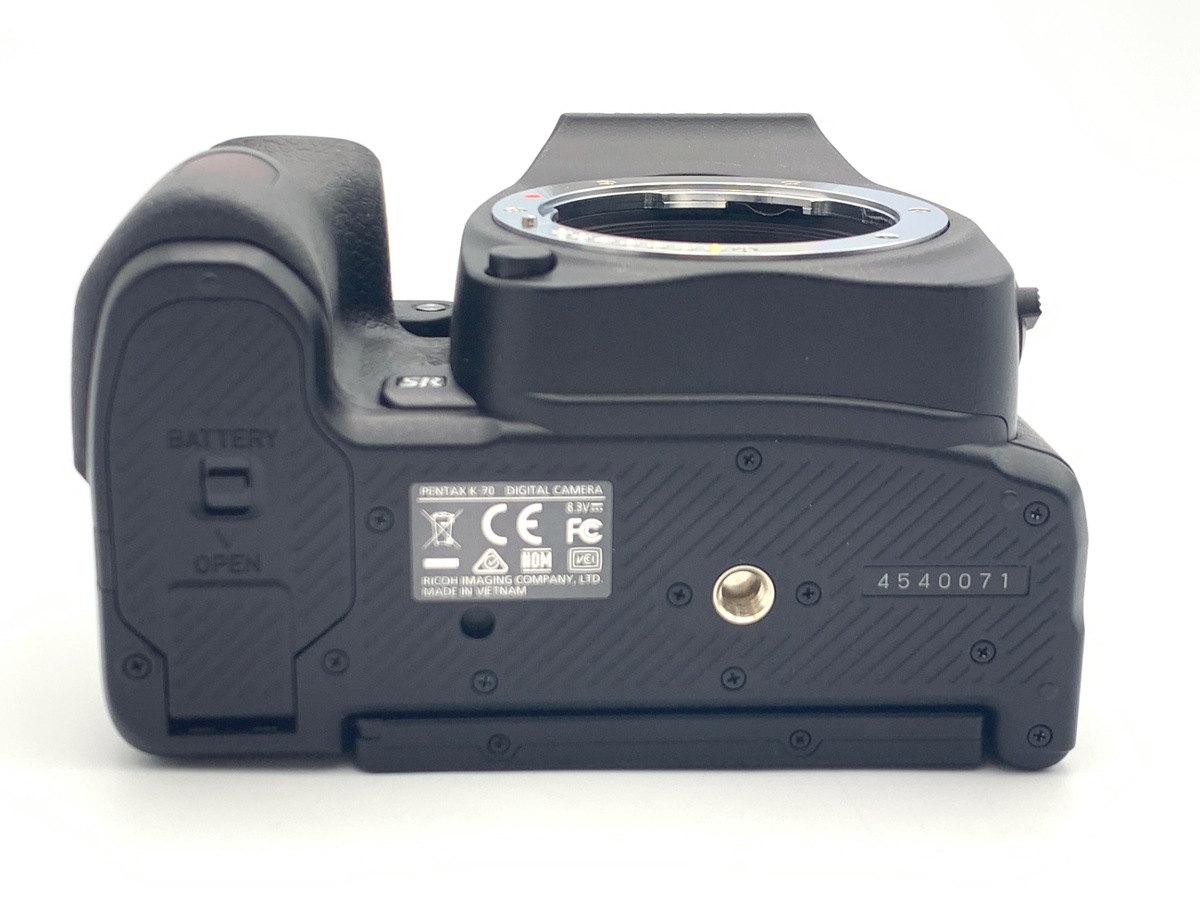 中古】ペンタックス K-70 ボディ ブラック｜｜カメラのキタムラネット