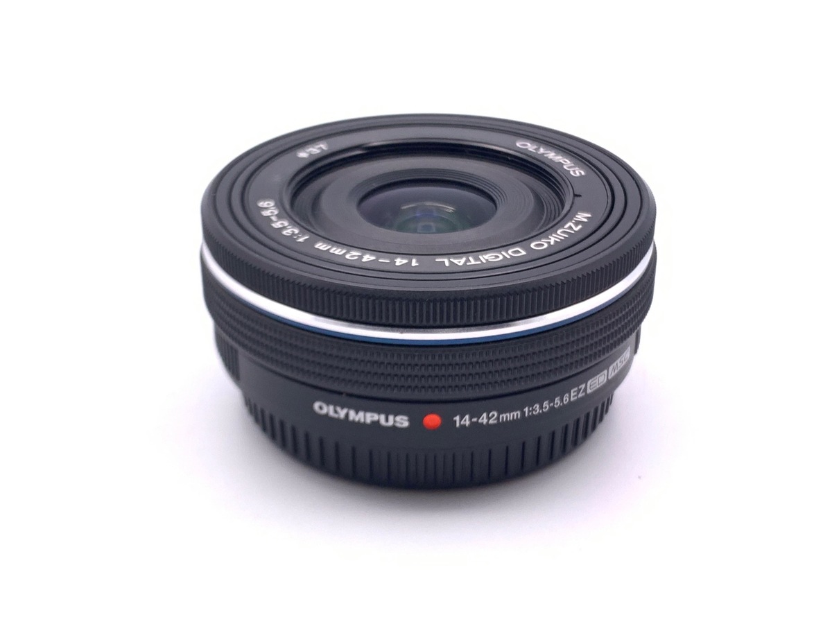 中古】オリンパス M.ZUIKO DIGITAL ED 14-42mm F3.5-5.6 EZ ブラック