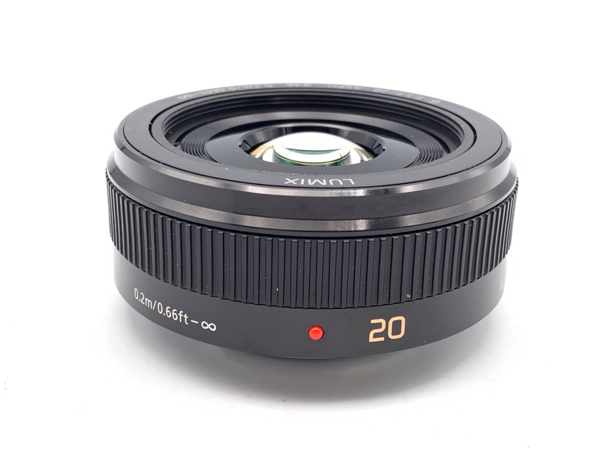 中古】パナソニック LUMIX G 20mm F1.7 II ASPH. [H-H020A] ブラック