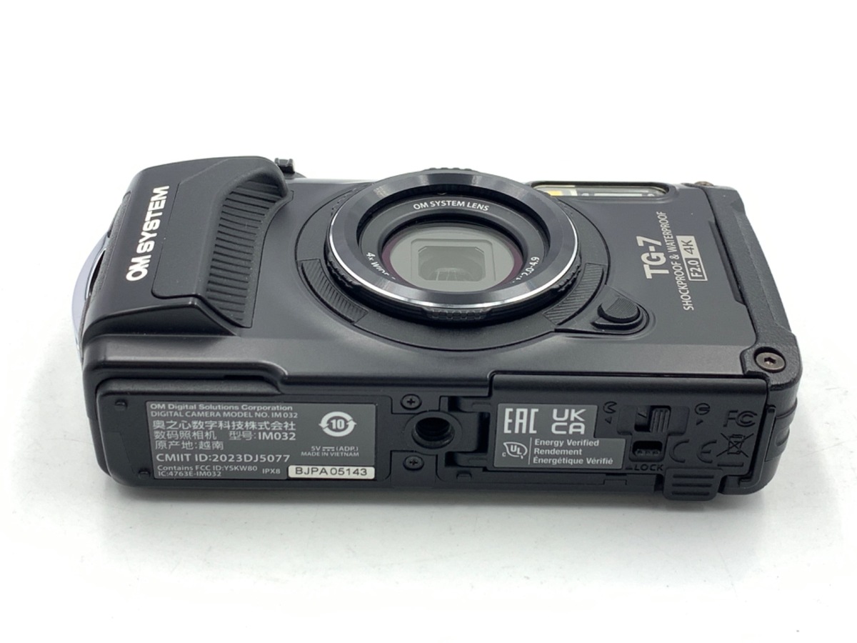 中古：AB(良品)】OM SYSTEM Tough TG-7 BLK ブラック | 2447980005119