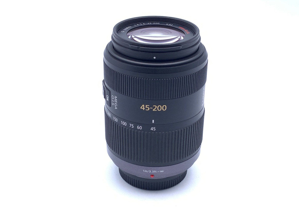 LUMIX G VARIO 45-200mm 望遠レンズ H-FS045200 LUMIX G VARIO 45-200mm/F4.0-5.6/MEGA O.I.S. H-FS045200 中古