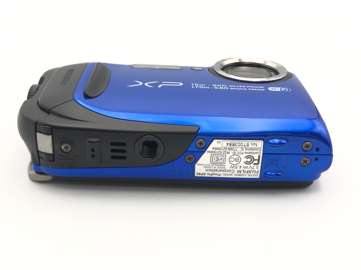 中古】フジフイルム FinePix XP80 ブルー｜｜カメラのキタムラ