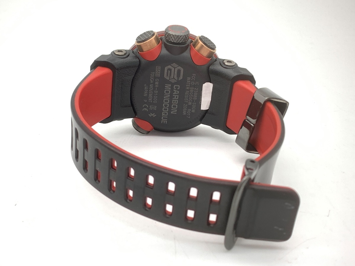 カシオ G-SHOCK マスターオブG ブラック GWR-B1000X-1AJR カーボン