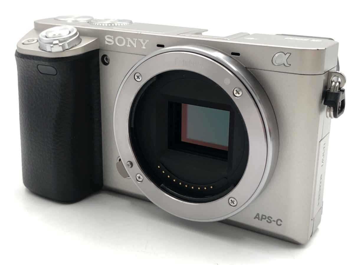 SONY α6000 ボディ シルバー ILCE-6000L S 中古：B(並品)】ソニー α6000 ボディ シルバー [ILCE-6000 S