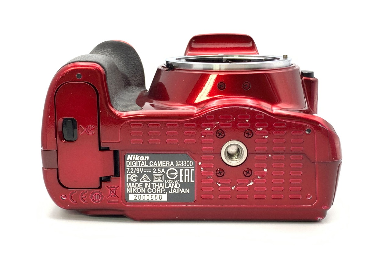 中古：B(並品)】ニコン D3300 ボディ レッド | 2447990037322