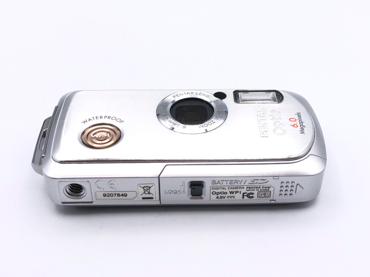 中古：AB(良品)】ペンタックス（PENTAX）Optio Wpi シルバー【600万