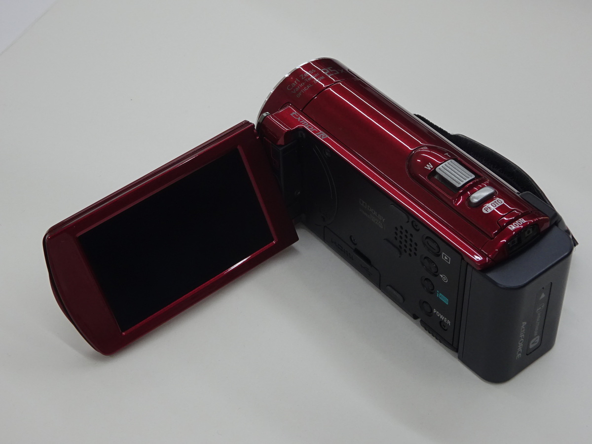 ソニー SONY ビデオカメラ　CX170 レッド HDR-CX170/R HDR-CX170 商品の写真 | デジタルビデオカメラ Handycam