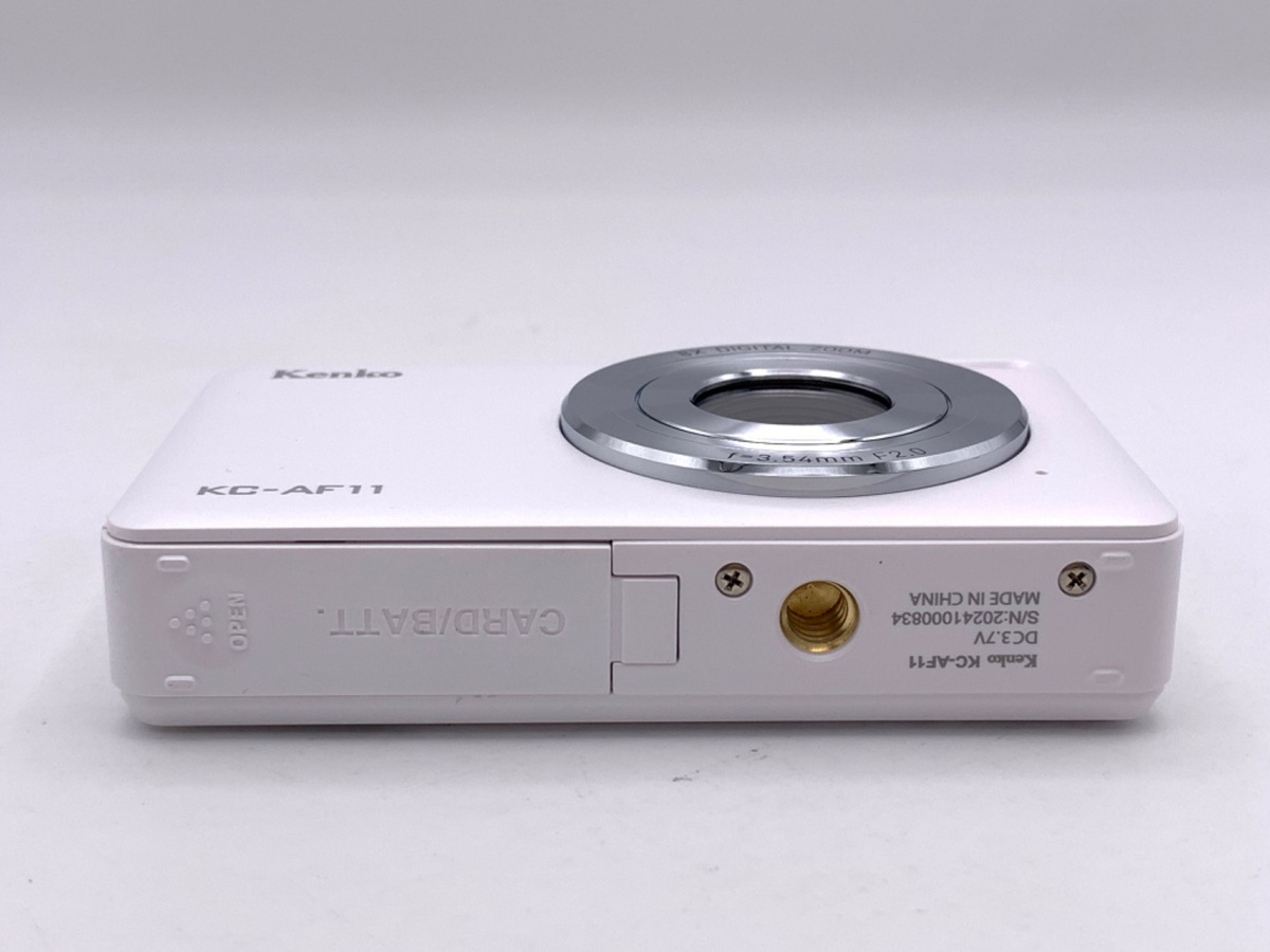 中古：A(美品)】ケンコー デジタルカメラ KC-AF11 ホワイト 