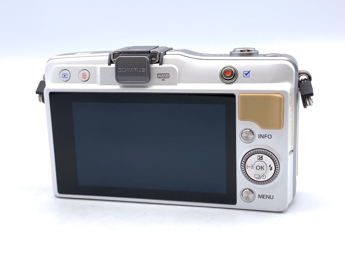 中古：C(やや難あり)】オリンパス PEN mini E-PM2 ボディ ホワイト